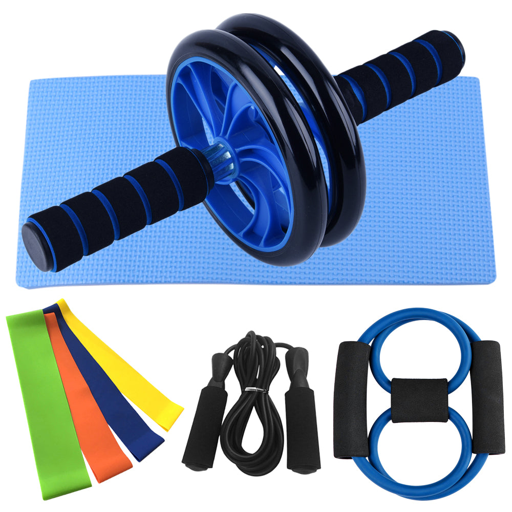 Elevate Your Workout with the Ultimate Muscle Trainer Wheel Roller Kit!