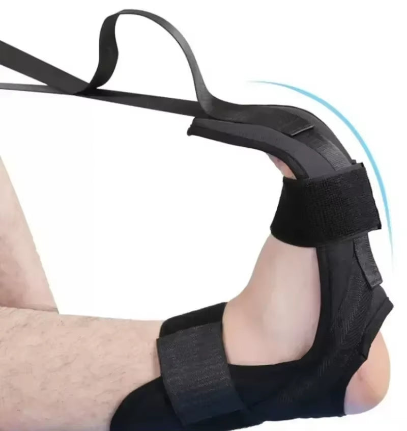 Enhanced Yoga Leg Stretching Band for Flexibility and Rehabilitation – Perfect for Foot Care and Plantar Fasciitis Treatment
