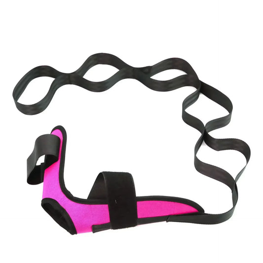 Enhanced Yoga Leg Stretching Band for Flexibility and Rehabilitation – Perfect for Foot Care and Plantar Fasciitis Treatment