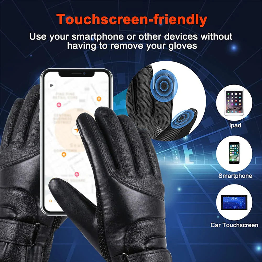 Unleash Cozy Warmth with Our Electric USB Heated Gloves - Perfect for Winter Skiing and Outdoor Adventures!