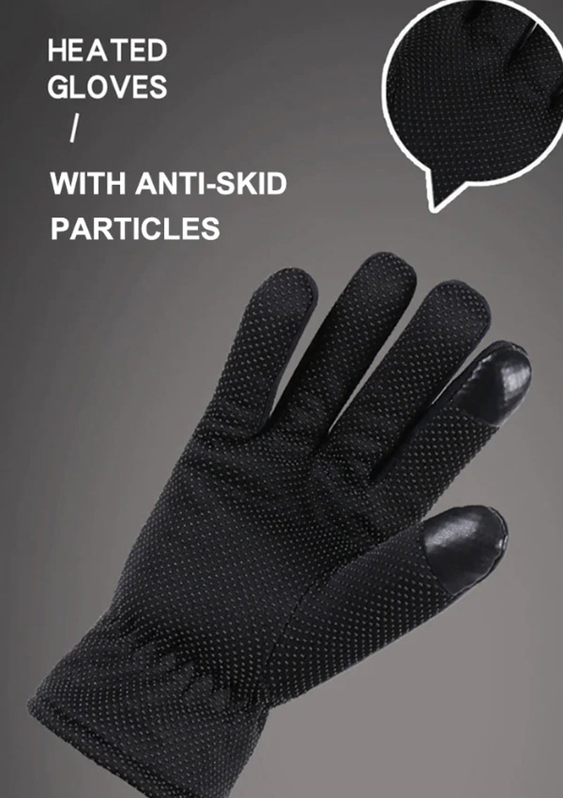 Unleash Cozy Warmth with Our Electric USB Heated Gloves - Perfect for Winter Skiing and Outdoor Adventures!