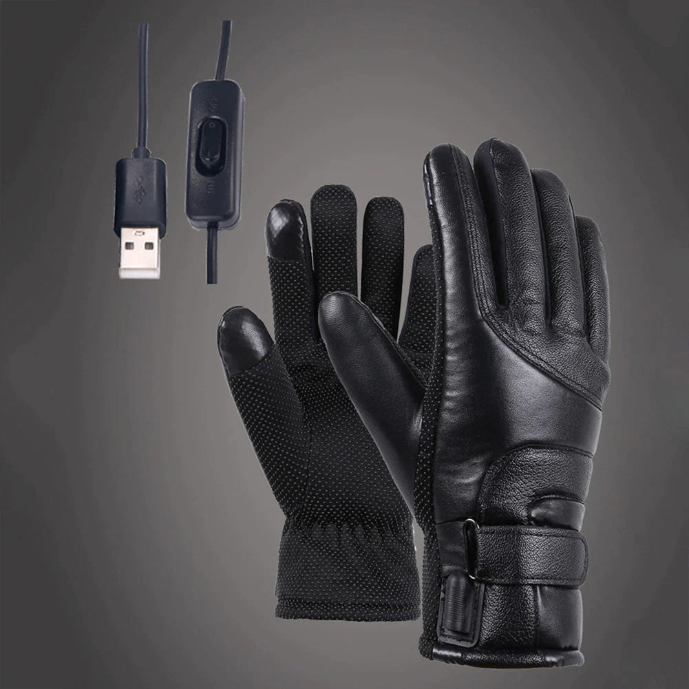 Unleash Cozy Warmth with Our Electric USB Heated Gloves - Perfect for Winter Skiing and Outdoor Adventures!