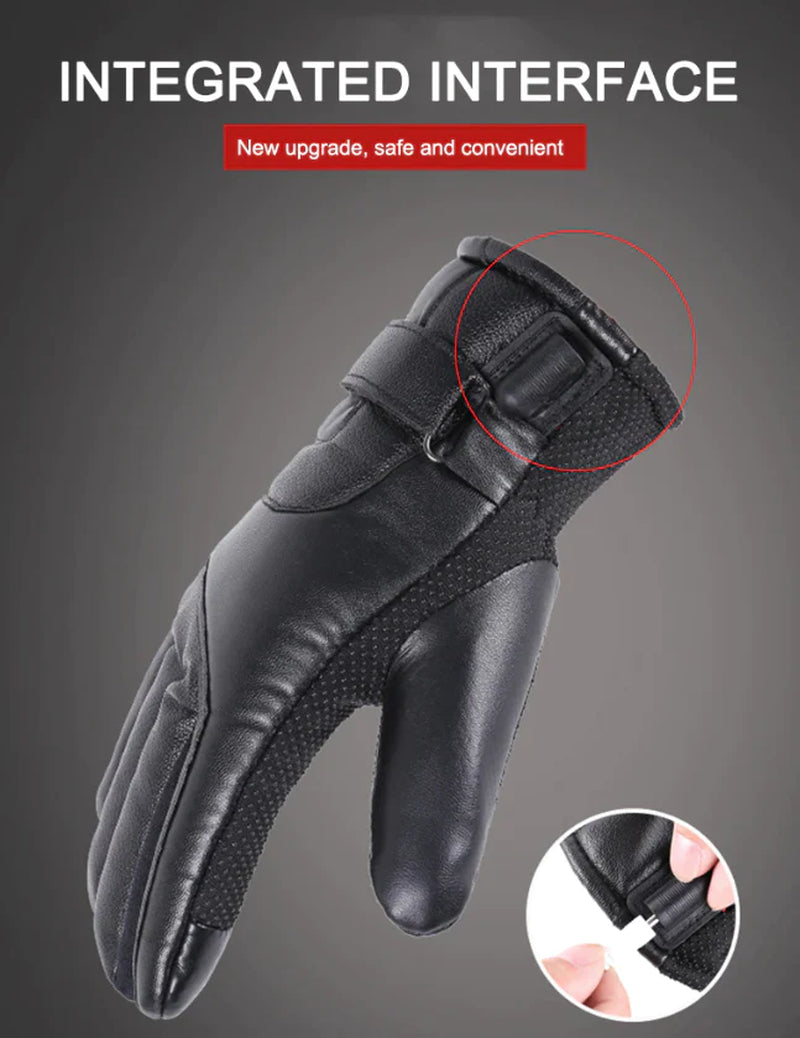 Unleash Cozy Warmth with Our Electric USB Heated Gloves - Perfect for Winter Skiing and Outdoor Adventures!