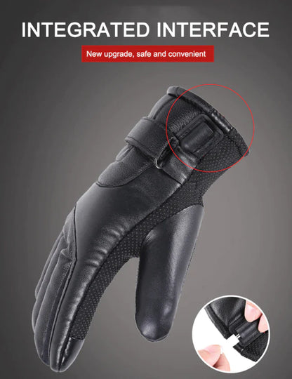 Unleash Cozy Warmth with Our Electric USB Heated Gloves - Perfect for Winter Skiing and Outdoor Adventures!