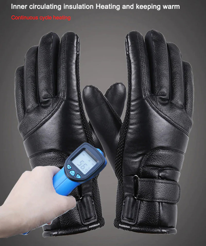 Unleash Cozy Warmth with Our Electric USB Heated Gloves - Perfect for Winter Skiing and Outdoor Adventures!